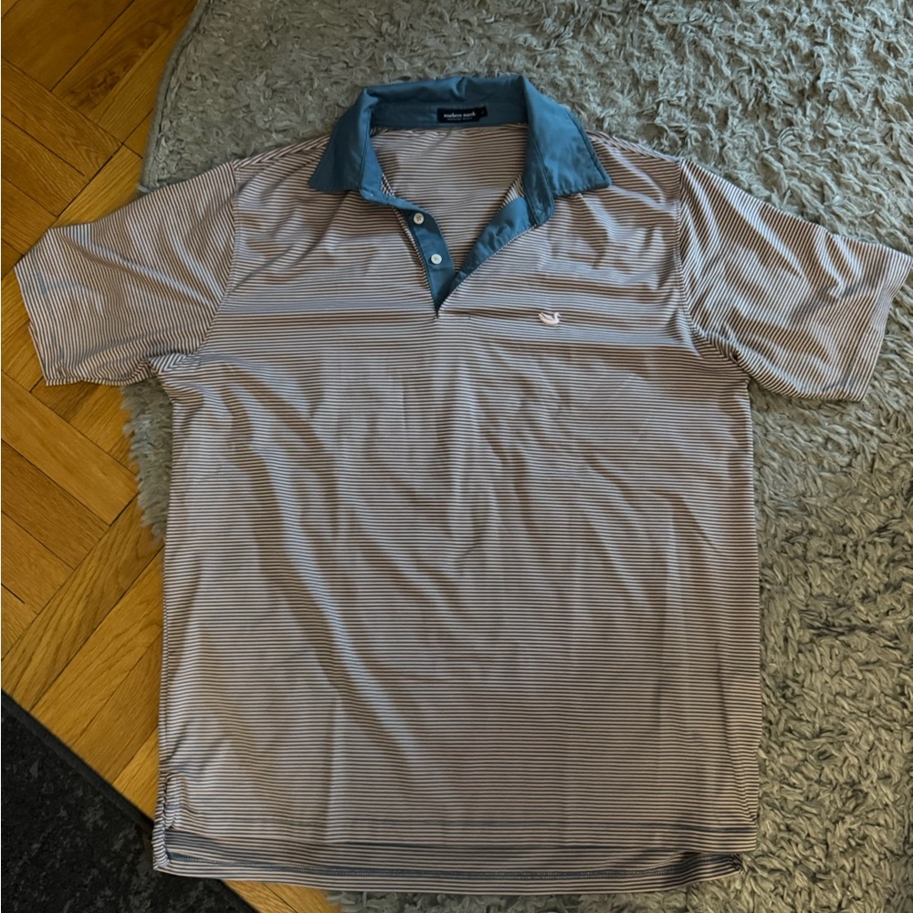 Southern Marsh Men's Striped Polo Shirt